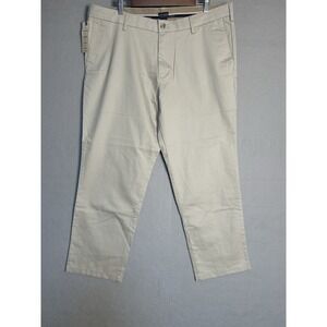 Dockers Signature Khaki Dress Pants Men's 40x30 Flex Comfort Lux Cotton Stretch